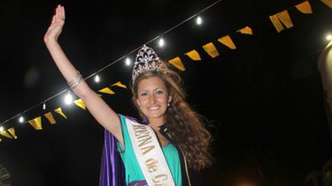 La Reina de Capital salió de caravana
