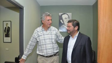 Juan Carlos Gioja recibió al alcalde de Coquimbo