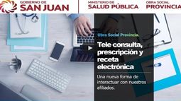 OSP: presentaron nuevo sistema de teleconsulta médica, receta y prescripción de prácticas