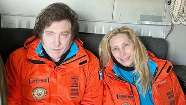 Milei y su hermana, vestidos por una marca sanjuanina para el viaje a la Antártida