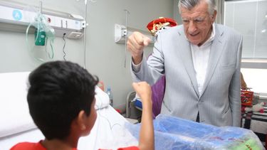 Los Reyes Magos le llevaron juguetes a los chicos del Rawson