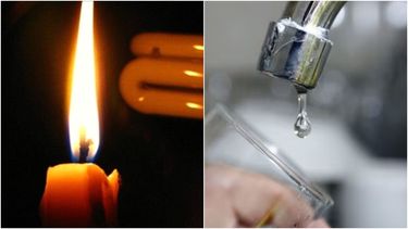 Un departamento de San Juan, sin luz y agua potable durante el sábado