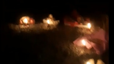 Un nuevo ritual encontrado en los cerros sanjuaninos, esta vez en Rivadavia, causó alarma.