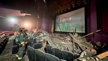 Pánico en un cine: se cayó el techo de una sala en plena función de Capitán América