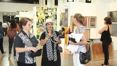 Arrancó la primera feria de galerías de arte