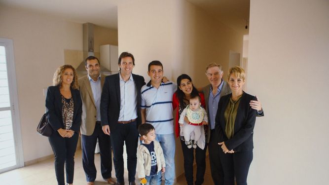 Entregaron 59 nuevas casas construidas con el PROCREAR