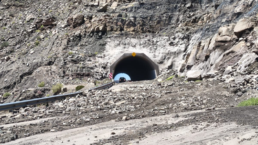 Tras despejar derrumbes en la zona de túneles, habilitaron la ruta que une Jáchal con Ischigualasto