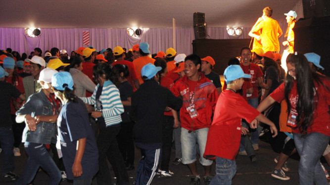 Ahora los niños son los protagonistas: Comenzó el Congresito