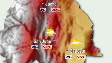 A la mañana heladas, y a la tarde, ¿zonda?