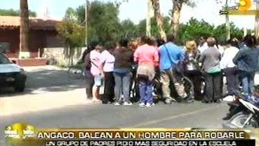 Angaco: Padres piden más seguridad en la escuela