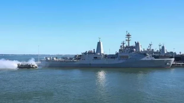 EEUU destruyó un barco lleno de drogas que salió de Venezuela: Las imágenes