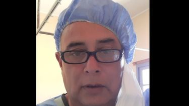 Lucha contra el COVID, en primera persona: mirá el posteo de un médico sanjuanino que se viralizó