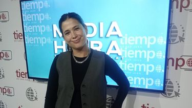 Eva Camus pasó por el ciclo Media Hora Entre Preguntas.