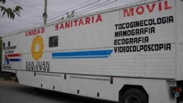 Dos camiones sanitarios y ningún paciente