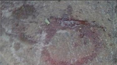 Temor y misterio en Albardón por una serie de símbolos pintados en casas