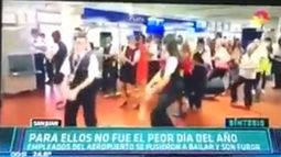 El Flashmob del aeropuerto sanjuanino sigue dando qué hablar