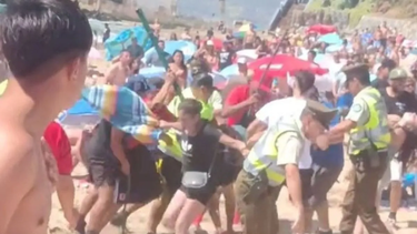 Batalla campal en Viña del Mar: 30 personas se enfrentaron a fierrazos