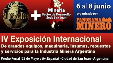 La provincia será sede de la Reunión de las Cámaras Mineras del país