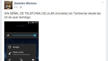 Calingasta, en problemas con la telefonía móvil