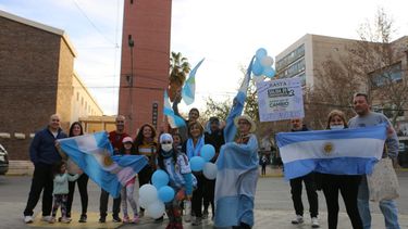 Así se vivió el Banderazo opositor en San Juan tras una movida nacional vía redes
