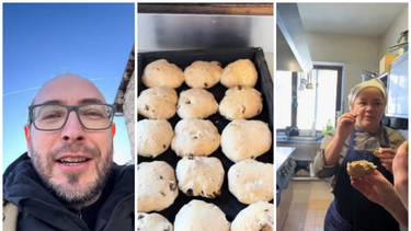 De San Juan al mundo: las semitas con chicharrón conquistaron paladares en Italia