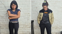 Las mecheras que fueron detenidas tras intentar robar ropa y ser descubiertas por los dueños del local. Las mecheras que fueron detenidas tras intentar robar ropa y ser descubiertas por los dueños del local.