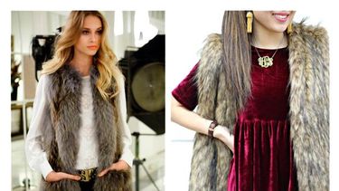 Imperdible: ¿Cómo combinar un chaleco de piel?