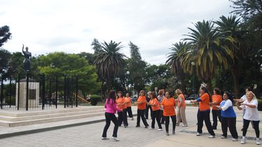 Ya practican gimnasia gratis 1.200 vecinos de Capital