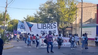 En la provincia marcharon pidiendo Memoria, Verdad y Justicia