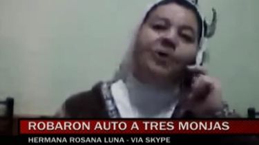 Las monjas a las que le robaron el auto le dejaron un mensaje al ladrón