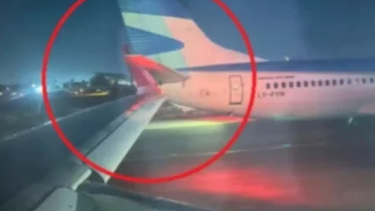 Un avión de Aerolíneas Argentinas, protagonista de un accidente en Santiago de Chile: qué pasó
