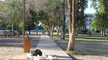 Cada vez más basura en el Parque