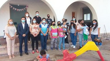 Tras dos años, el CEDI de la Residencia Eva Duarte volvió a abrir sus puertas