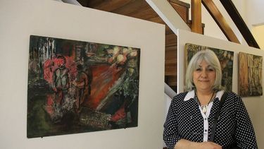 María Ana Adriazzone donó su obra “Los Cartoneros” a la provincia