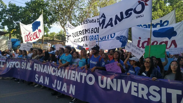 El rector de la UNSJ convocó a la comunidad sanjuanina a movilizarse rechazado el veto al Financiamiento Universitario