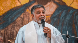 El párroco de Iglesia Javier Zabala. (Foto: Zona de fama) El párroco de Iglesia Javier Zabala. (Foto: Zona de fama)