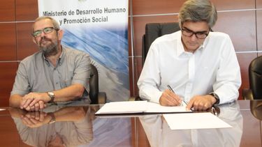 Firman convenio para luchar contra la trata laboral en San Juan