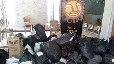 Candidatas a Reina del Sol solidarias con los afectados por la lluvia