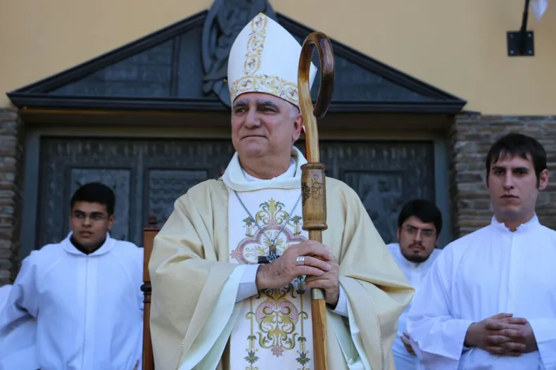 El arzobispo de San Juan de Cuyo, Jorge Lozano.