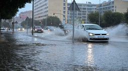 La tormenta DANA puso en alerta a Madrid.