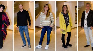 Los looks sanjuaninos en la visita de Sarkany