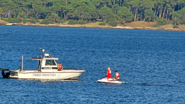 Equipos de rescate intentar dar con el paradero del deportista argentino Federico Foster en Punta del Este.