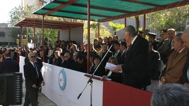 Gioja: No dejaremos de reconocer cada 11 de septiembre a este gran prócer