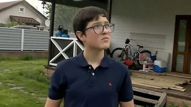 Andrii Pokrasa, de 15 años, ayudó al ejército de Ucrania en su lucha contra Rusia