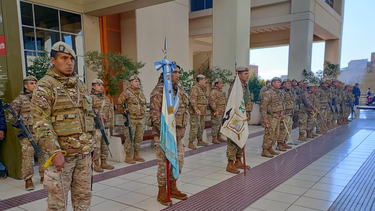 Cómo fue el cambio de la Guardia de Honor de la Bandera Ciudadana