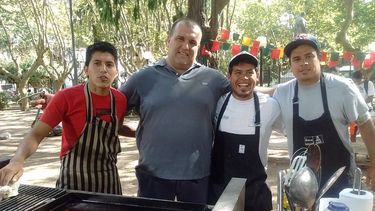 El sanjuanino Mauricio Barón se lució con una punta de espalda en Cocineros Argentinos