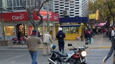 El policía que emociona a los sanjuaninos en las redes