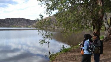 Atrás quedó la sequía: se puede pescar en el dique del Valle Fértil