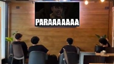 ¿Qué estaban viendo? El insólito video que deslumbró a cuatro jóvenes en San Juan