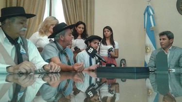 El gaucho junior ganador en Jesús María fue distinguido por Uñac
